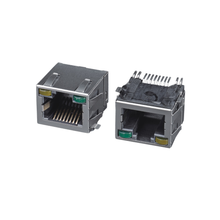 RJ45連接器 板上7.0，總高9.8.2